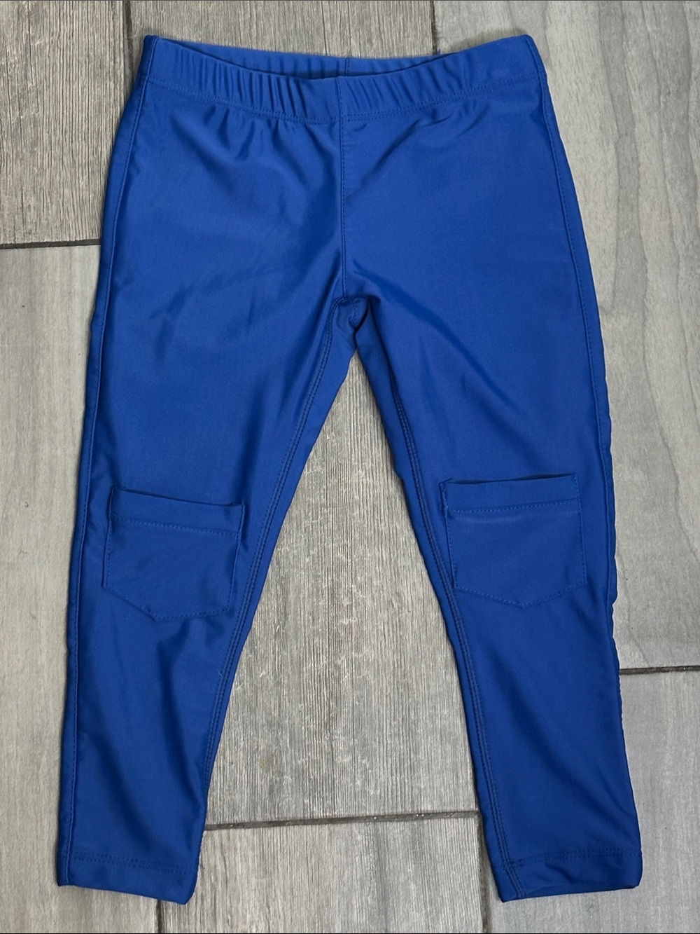 UV Skinz Boy's UPF 50+ Sun Protection Blue Leggings Unisex Size 4T